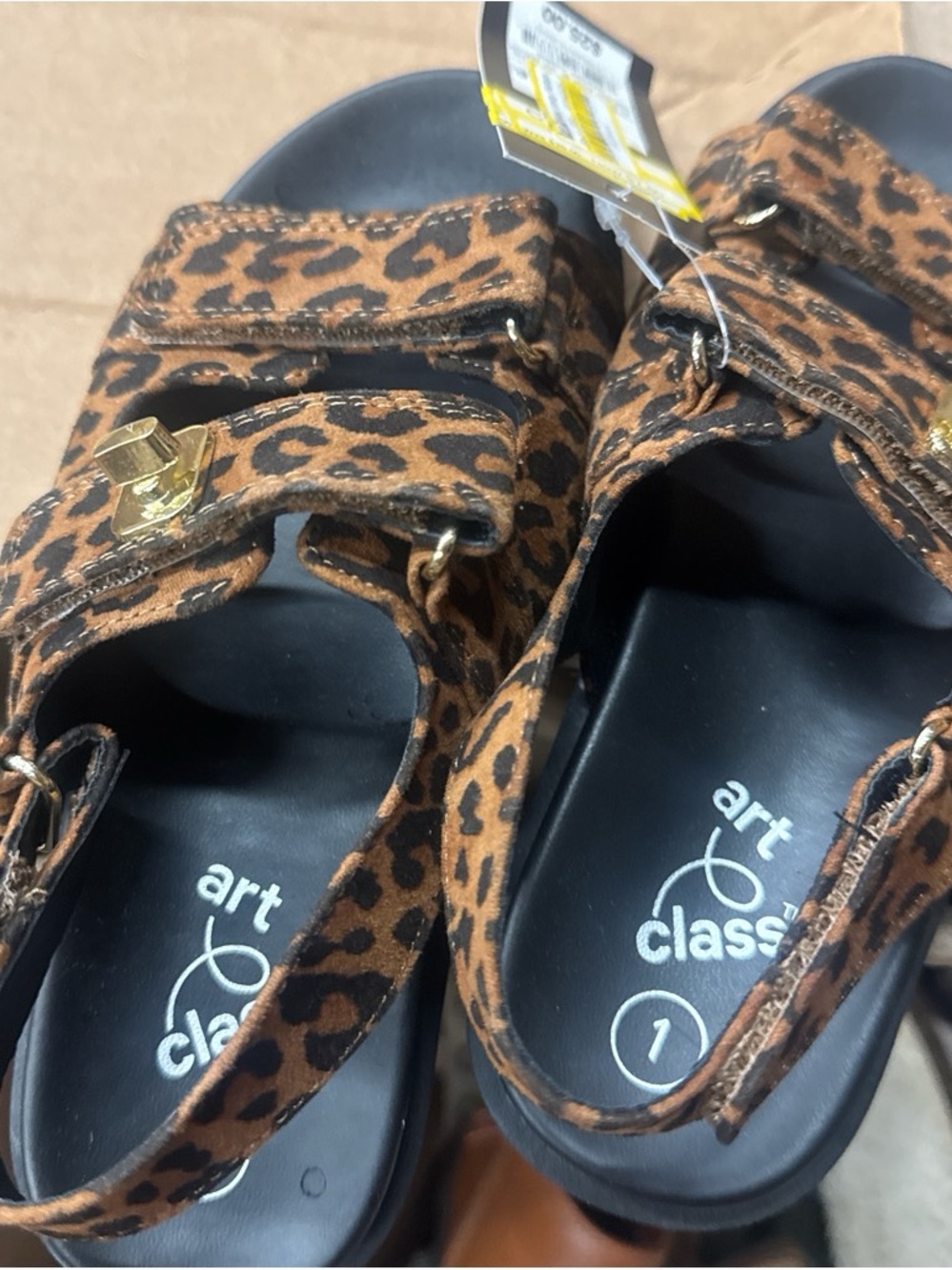 Target Cat & Jack Braided Buckle Sandals in Blush